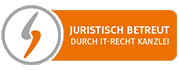 Juristisch betreut durch IT-Recht Kanzlei