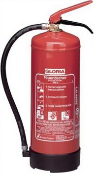 Feuerlöscher Gloria PD6 GA 6 KG ABC Pulverlöscher DIN EN3 Norm