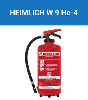 Feuerlöscher Heimlich / Minimax 9 Liter Wasser 55A