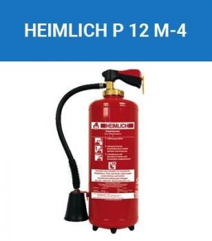 Metallbrand Feuerlöscher 12 KG  mit Halterung Heimlich Typ P12 M-4