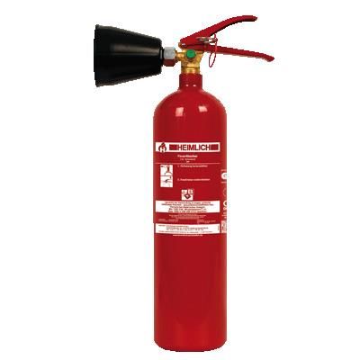 Feuerlöscher Heimlich / Minimax 2 KG Co2/Kohlendioxid mit