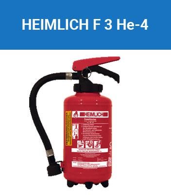 Feuerlöscher Heimlich / Minimax Fettbrand 3 Liter - Feuerlöscher-günstig