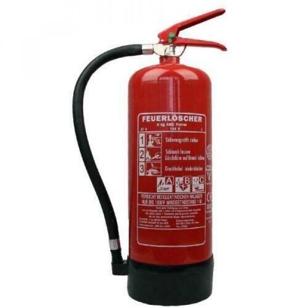 Feuerlöscher 6 KG ABC Pulver