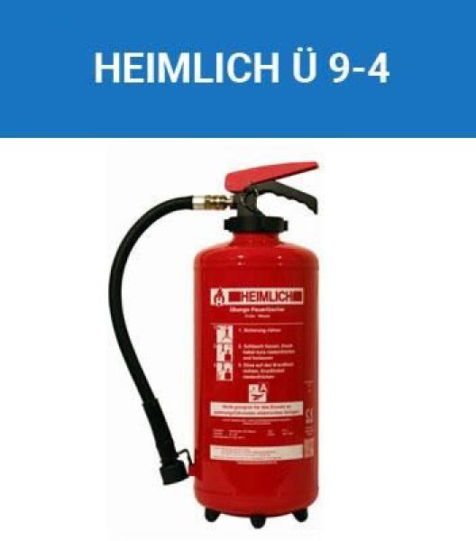 Übungsfeuerlöscher 9 Liter Heimlich